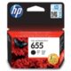 Ink. náplň HP 655, černá - ern, 14 ml, cca 550 strnek, pro tiskrny HP Deskjet Ink Andvantage 3525,4615,4625, 5525, 6525