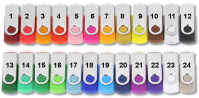 USB flash drive 8 GB Color  (8GBCOL)
