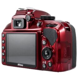 Digital camera Nikon D3400 - Digital SLR camera, CMOS image sensor, 24.2 MPx resolution, digital optical image stabilization.