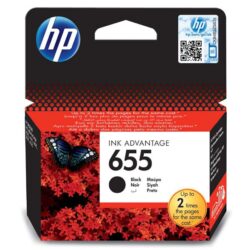 Ink cartridge HPP 655, black - black, 14ml, ca 500 pages, for printers HP Deskjet Ink Andvantage 3525,4615,4625, 5525, 6525