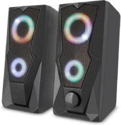 Speakers  Yenkee YSP 2003RGB - Frequency 160 Hz - 20KHz, RMS 6W, RGB backlight